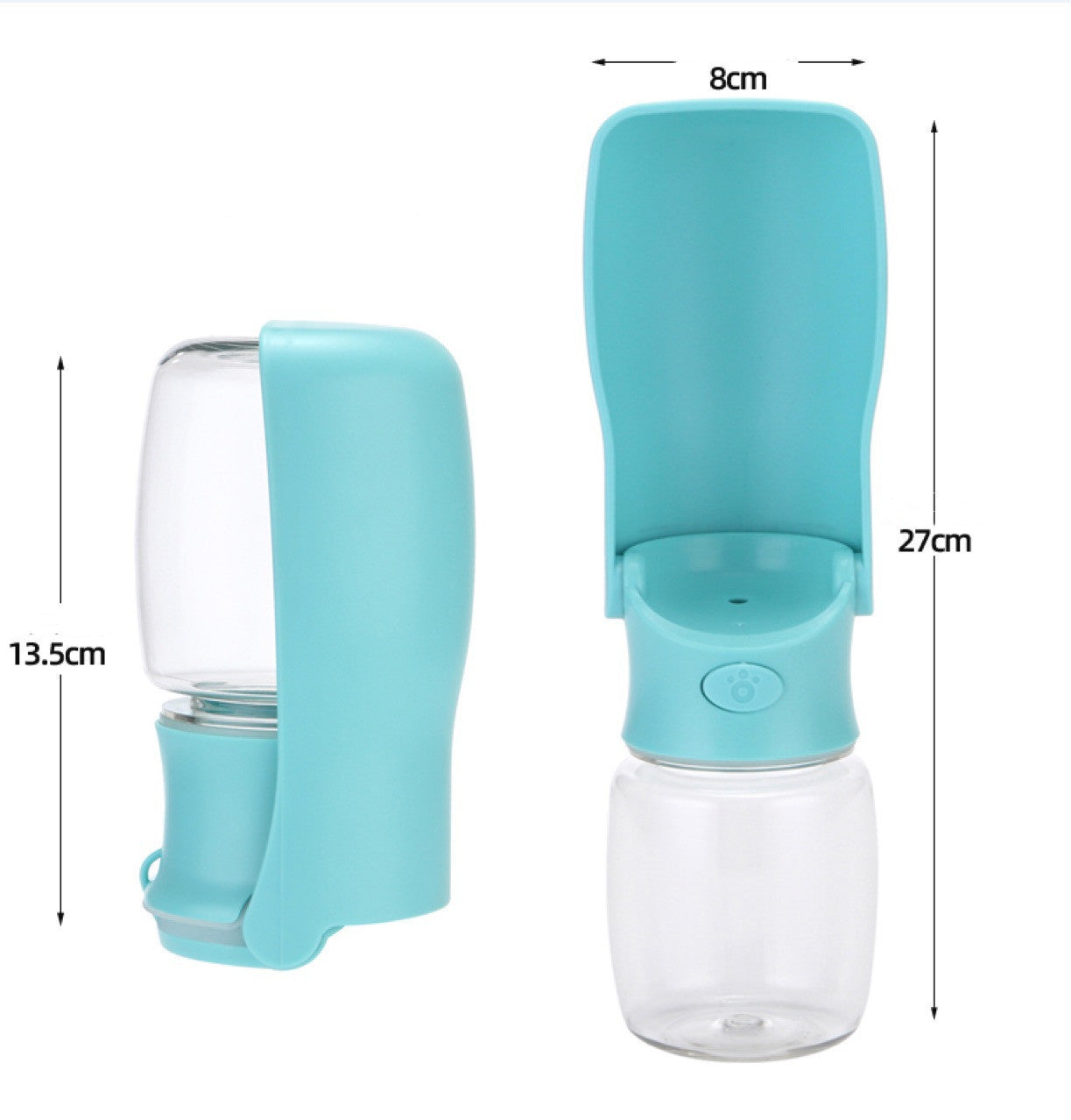 Foldable Dog Water Bottle – Portable, Leak-Proof Pet Water Dispenser